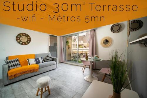 Prefecture Apartment | Appartement climatisé tout equipe avec balcon au cœur de Marseille