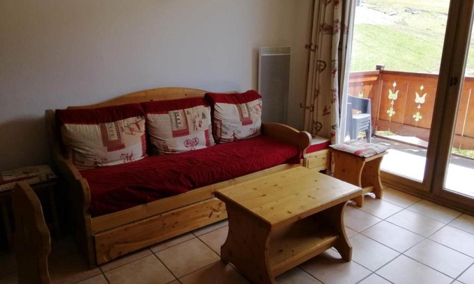 Prapoutel Apartment | Appartement de 2 pièces au pied des pistes avec parking privé - FR-1-557-25