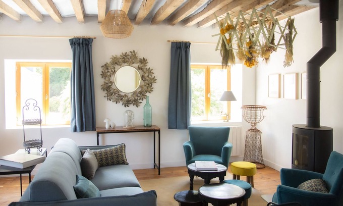 Maffliers Cottage | Appartement du domaine de Maffliers up to 6 pers.