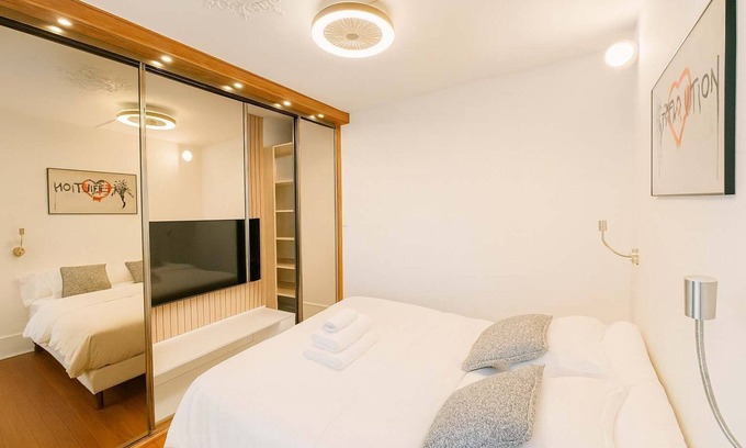 Quartier Sainte-Marguerite Apartment | Appartement familial centre nation - 6 personnes