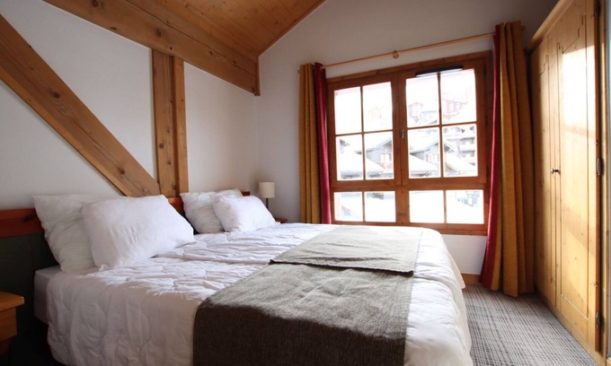 Arc-1950 Apartment | Appartement 3 Pièces Avec Cheminée, ski aux Pieds, Dans Résidence 5
