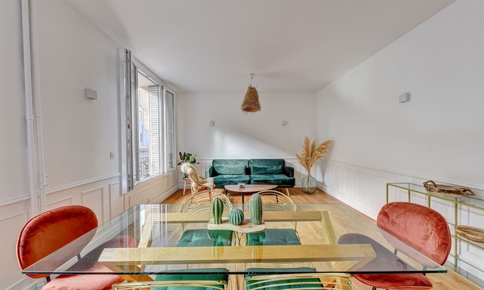 Clichy Apartment | Appartement Parisien Lumineux Proche Métro