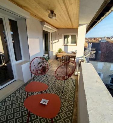 Lons-le-Saunier Apartment | Appartement plein centre avec terrasse