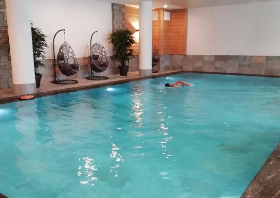 Les Boisses Apartment | Appartement Soleil Blanc Résidence Lodge des neiges