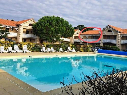 Soulac-sur-Mer Apartment | Appt T4 Résidence Le Cordouan 3 étoiles côté Piscine