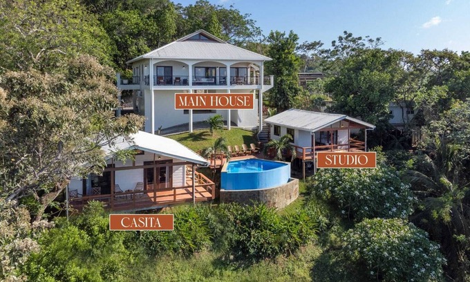 Punta Blanca Villa | Apricari Villa/Luxury views/5 BDRM/Pool
