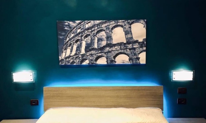 Nomentano Bed & Breakfast | AR ROOMS ROME green quadrupla family