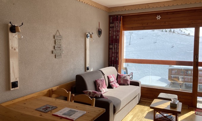 Arc-2000 Apartment | ARC 2000 Studio Front de neige 4/5 pers all comfort