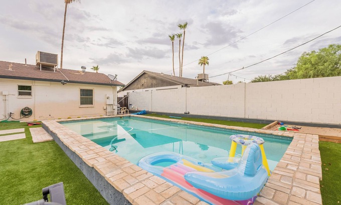 Camelback East House | Arcadia Oasis, 4BR Ranch w/Private Pool & Den