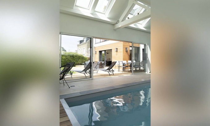 La Richardais Villa | Architect-designed villa with heated indoor pool in Dinard