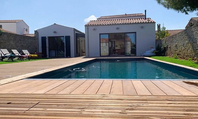 Dolus-d'Oleron House | Architect's house Terrace and patio, town center, quiet shops and beaches