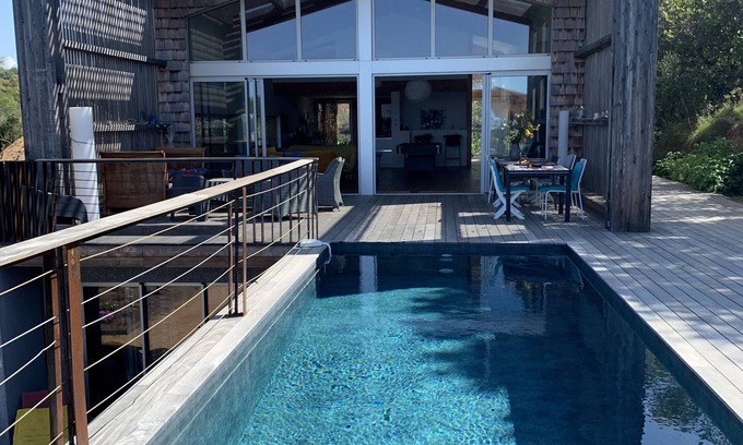 Porticcio Villa | Architect villa with pool and sea view, in a preserved environment