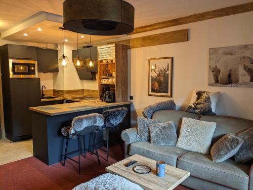 Arc-1950 Apartment | ARCS 1950 Prince des Cimes 2 chambres 6 pers orienté sud ouest Piscine Sauna Hammam