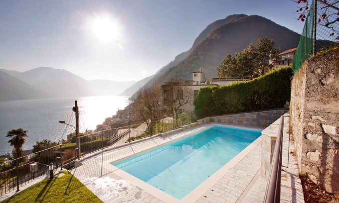 Argegno Apartment | Argegno Pool Apartment lake view home with pool by Italian Apartments.