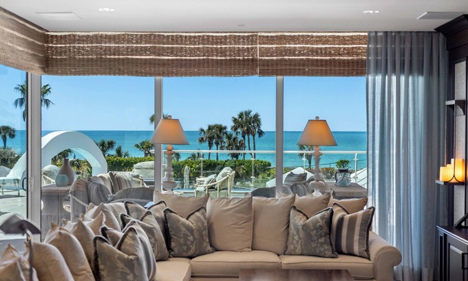 Longboat Key Condo | Aria #203 A Gorgeous 3-Bedroom + Theater Room Luxury Retreat