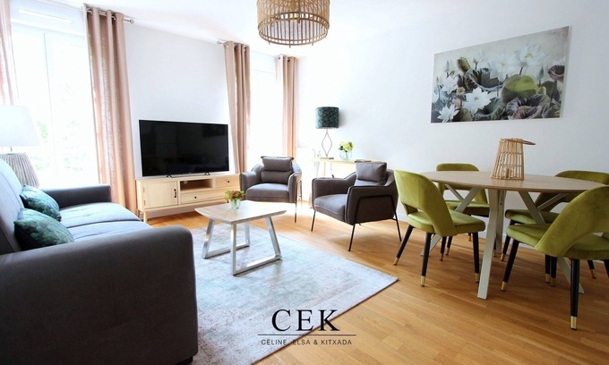 Chessy Apartment | Ariane5 -bel Appartement 4pers- RER A Val D'europe