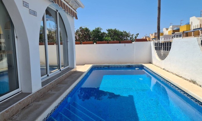 Pulpi House | As056 Casa Amira a modern house with pool