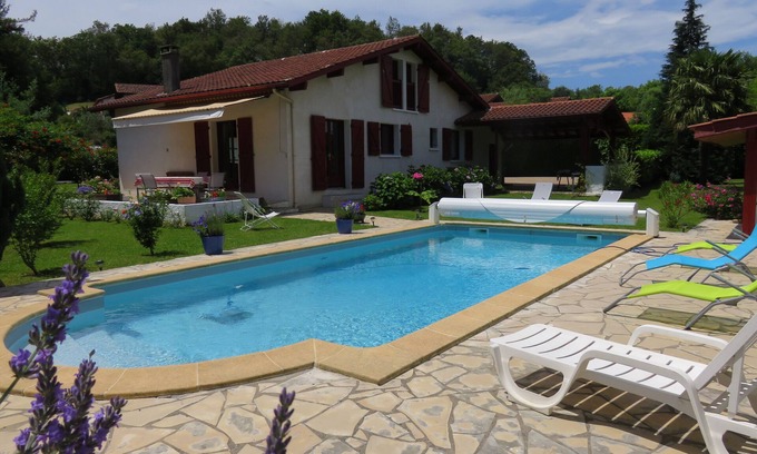 Ascain House | Ascain, 4 bedroom house with swimming pool, ideal for family vacations