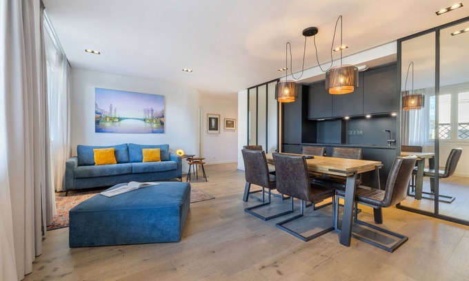 Bercy Apartment | Atelier, 2BR/2BA, 6 people