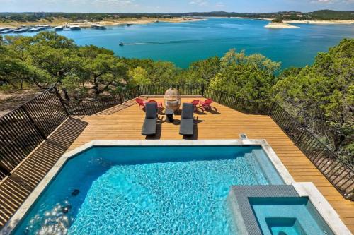 Volente House | Atlantis - Front Row View of Lake Travis