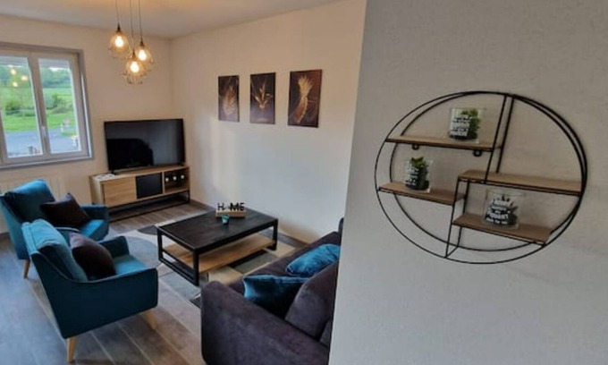 Orcines Apartment | Au Cœur des Volcans, Face au puy de Dôme, 57 m²