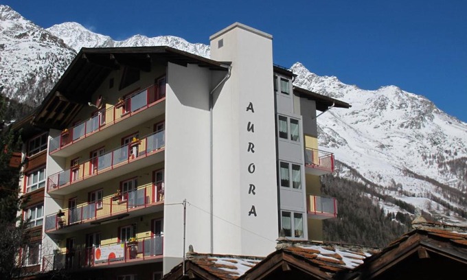 Saas Grund Apartment | Aurora Appartement FLETSCHHORN by FeWo-PLAN SAAS230