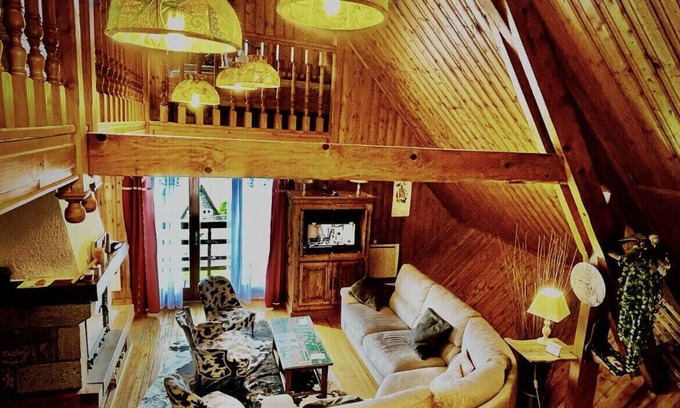 Besse-et-Saint-Anastaise Ski Chalet | Authentique Chalet Super-besse Avec vue sur le lac et les Pistes
