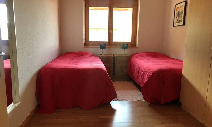 Veysonnaz Apartment | Authentic Apartment With Mountain View