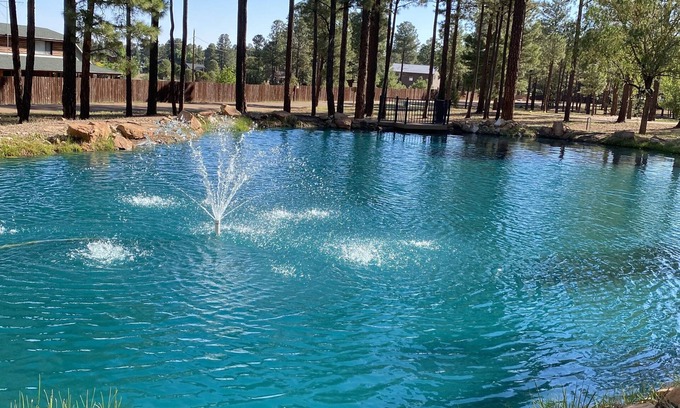 Zane Grey Cabin | Authentic log cabin in private gated community