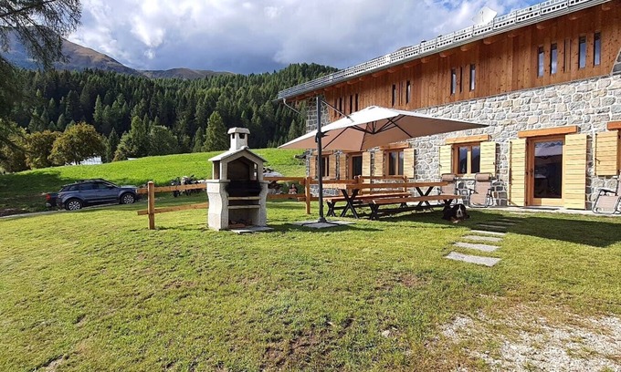 Roncegno Ski Chalet | Authentic wooden chalet with panorama, fireplace and alpine flair