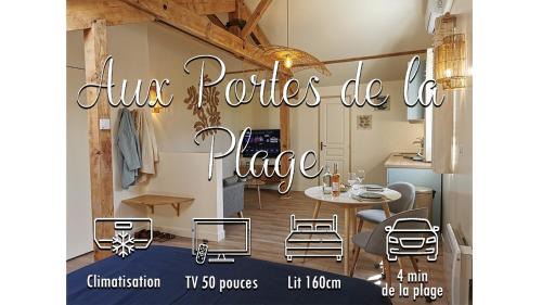 Mimizan Apartment | Aux portes de la plage, entièrement rénovés, climatisation, wifi, Parking gratuit, linge de maison fournit, ménage en fin de séjour compris