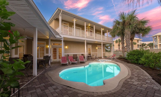 Avalon Beach Estates House | Avalon - Miramar Beach! Gulf Views! Private & Community Pool! Tennis Courts!