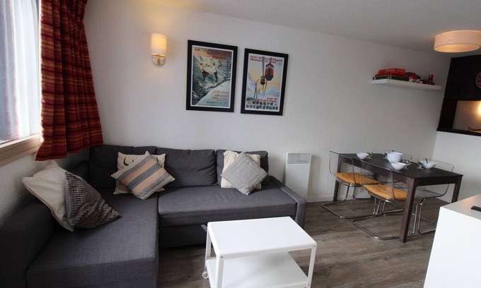 Avoriaz Apartment | Avoriaz: Cozy 4-person apt, 2R with balcony, equipped kitchen, TV, wifi
