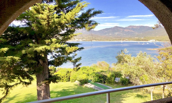 Calcatoggio Apartment | B4 Apartment sea and mountains view, Residence Padovani Marina, upstairs