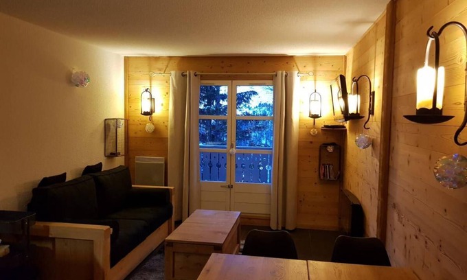 Flaine Apartment | Balcony, tv, ski locker, 29m², Flaine