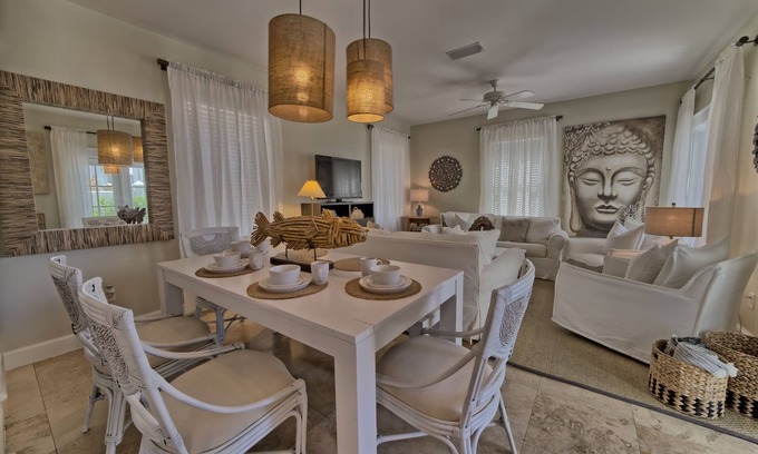 Rosemary Beach Cottage | Bali Cottage South Of 30a Luxury Rental/2 Bikes/KING BEDS/Just Steps to Beach!