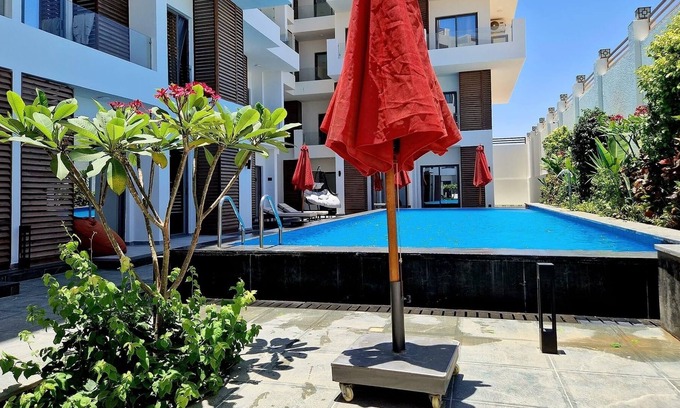 Al Ahyaa Apartment | Bali Themed Luxury Spacious 3 Bed Balcony Pool Gym