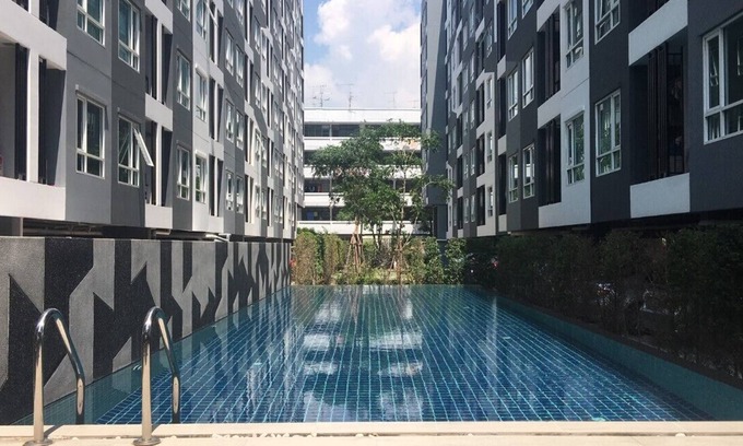 Phra Khanong Apartment | BANGKOK -Apartment- 2 Persons-Kitchen-Bathroom-Balcony-Bedroom-Room-Room "BTS ON NUT".