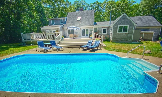 West Barnstable House | Barnstable Breeze with Seasonal Pool and Hot tub