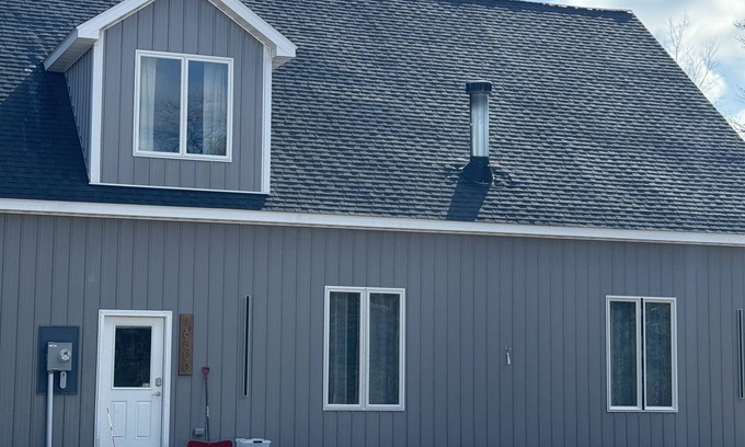 Thompsonville Cabin | Base Camp 365, Barndominium, private getaway, 2 story, fully furnished.