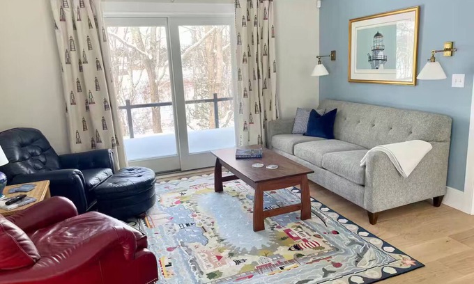 Kennebunkport Apartment | Bass Cove Point- Unique and Beautiful Water View Guest House Built in 2025