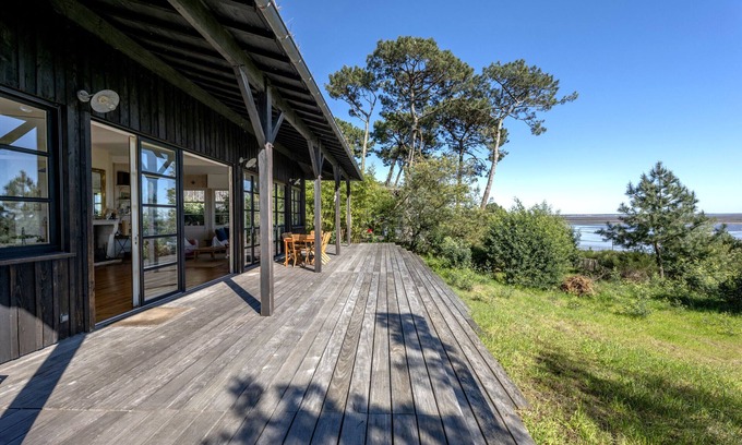 Claouey Villa | Bassin 1ère Ligne | Family Home - Exceptional View