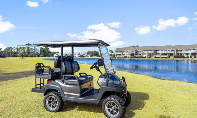 Sandestin Condo | Bay Views, Marina, and Golf Course ~ Golf Cart ~ Private Balcony