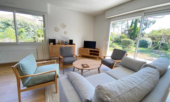 Mimizan-Plage House | Bayle, Logement Près de L'océan et du Centre-ville