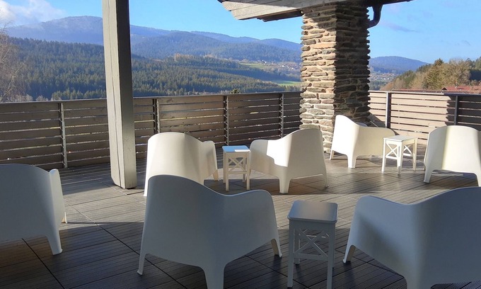 Lam Apartment | BayVista, the Bavarian Forest Lodge: 2-room apartment with balcony/mountain view