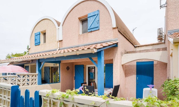Gruissan House | BB2 3-room apartment in a residence with swimming pool Plage du Grazel