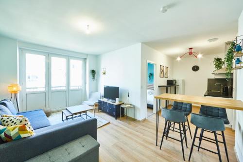 Mulhouse Apartment | BE-3D - Joli 3 pièces tout équipé pour 1-4 pers au 3ème étage au centre de Mulhouse