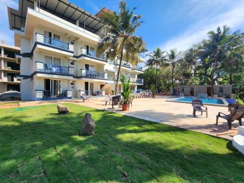 Colva Apartment | Beach Bliss Apartment Hotel - 7 Minutes walk to Beach