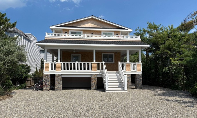 Barnegat Light House | Beach Block House in Barnegat Light
