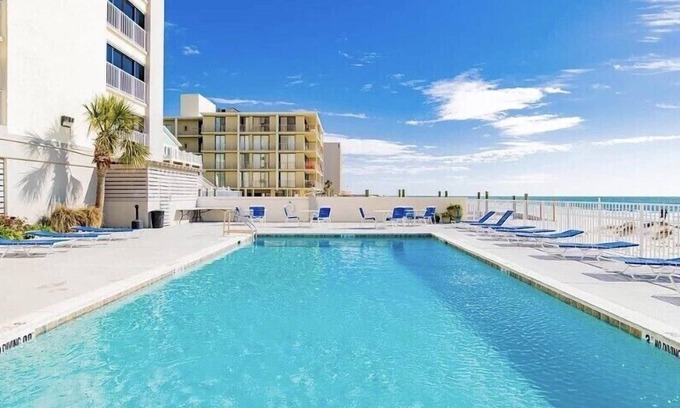 Gulf Shores Condo | Beach Front, Balcony access from den and master, Spacious living, fully equipped